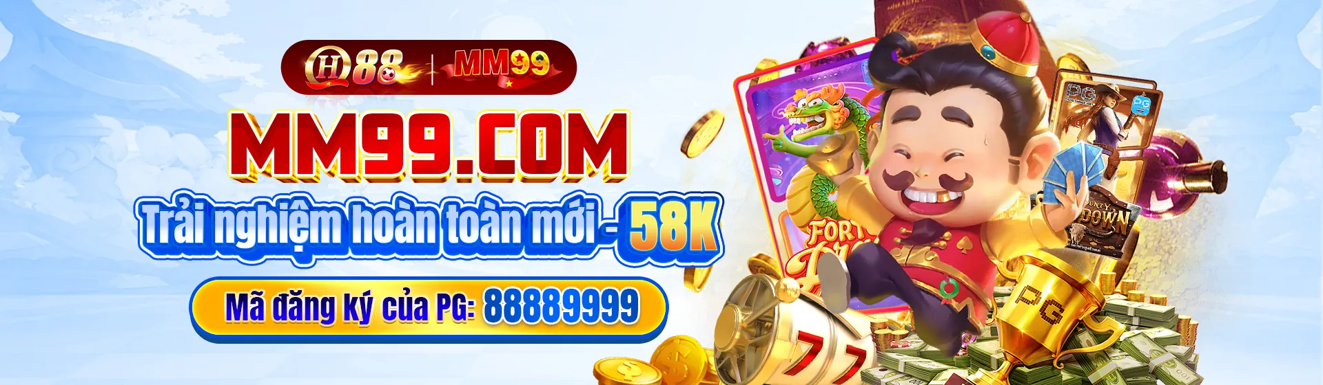 Giao diện nền tảng MCW18 với cá cược thể thao, casino trực tuyến và trò chơi slot